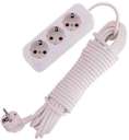 Удлинитель 3х10м с заземл. 16А IP20 Lezard 720-0310-301