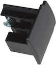 Заглушка торцевая для шинопровода чёрная UFB-C41 BLACK 1POLYBAG