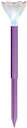 Светодиодный садовый светильник USL-C-417/PT305 на солнечной батарее Purple crocus Classic