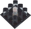 Светильник DLS-F118 "Fiore" G9 BLACK/CLEAR Fametto 10750