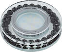 Светильник DLS-P102 "Peonia" CHROME/BLACK GU5.3 Fametto 09987