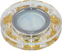 Светильник DLS-P103 "Peonia" GU5.3 CHROME/GOLD Fametto 09988