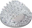 Светильник DLS-P110 "Peonia" CHROME/CLEAR 1х50Вт GU5.3 IP20 Fametto 10732