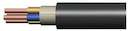 Кабель NYY-J 3х240/120 SM/SM 1кВ (м) NEXANS