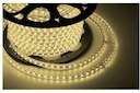 Лента светодиодная SMD3528 10х7мм 60LED/м 4.8Вт/м 220В IP67 тепл. бел. (уп.100м) NEON-NIGHT 142-606