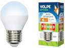 Лампа светодиодная LED-G45-6W/NW 6Вт шар 4500К бел. E27 450лм 175-250В Volpe 10216