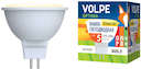 Лампа светодиодная LED-JCDR-5W/WW/GU5.3 5Вт 3000К тепл. бел. GU5.3 350лм 175-250В Volpe 09942