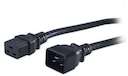 Кабель питания Hyperline PWC-IEC19-IEC20-3.0-BK IEC 320 C19-IEC 320 C20 (3x1.5) 16A 3