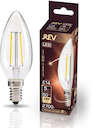 Лампа светодиодная PС37 E14 5Вт 2700К PREMIUM (FILAMENT) теплый свет REV шт 32359 4