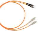 Патч-корд волоконно-оптический (шнур) SM 9/125 (G657) ST/UPC-SC/UPC 2мм duplex LSZH (3м)