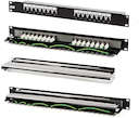 Патч-панель PP-19-16-8P8C-C5e-SH-110D 19-дюйм 1U 16 портов RJ45 полн. экран. кат. 5e Dual IDC Hyperline 19771