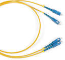 Патч-корд волоконно-оптический (шнур) SM 9/125 (OS2) SC/UPC-SC/UPC 2мм duplex LSZH 1м