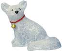 ULD-M3225-032/STA WHITE IP20 FOX Фигура светодиодная «Лисенок», 32 светодиода, 32,5*22*25 см, цвет свечения-белый, IP20.