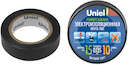 Лента изоляционная UIT-135P 10/15/01 BLK 0.135х15 10м черн. Uniel 04510