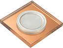 Светильник DLS-L107 GU5.3 CHROME/BRONZE "Luciole" GU5.3 хром/стекло/бронза ТМ Fametto Fametto UL-00000358