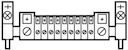 Блок N клеммный N23RS27 EATON 058243