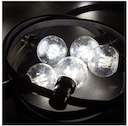 Гирлянда "LED Galaxy Bulb String" 10м 6х30LED 30Вт 220В IP54 бел.; провод черн. каучук NEON-NIGHT 331-325