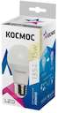 Лампа светодиодная A60 15Вт грушевидная 3000К E27 220В КОСМОС Lksm_LED15wA60E2730