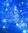 Гирлянда светодиодная 50LED шнур 6.5м 8 режимов мигания Космос KOC_GIR50LED_B