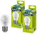 Лампа светодиодная LED-G45-7W-E27-4500K 172-265В "Шар" Ergolux 12145