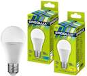 Лампа светодиодная LED-A60-12W-E27-3000K грушевидная ЛОН 172-265В Ergolux 12150