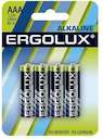 Элемент питания алкалиновый LR03 BL-4 LR03 BL-4 1.5В Alkaline (блист.4шт) Ergolux 11744