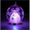 Фигура светодиодная "Стекляный шар" GM3985 1LED RGB 6х6х7.5см (на бат. 3ХLR44) зол. SHlights 4690601041920