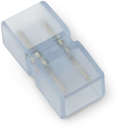 Соединитель контактный прямой UTC-K-14/B67-RGB CLEAR 025 POLYBAG для светодиодных лент 220В 10х7мм 2 контакта прозр. (уп.25шт) Uniel UL-00000869