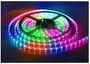 Лента светодиодная герметичная гибкая ULS-5050-60LED/m-10mm-IP65-DC12V-14.4W/m-5M-RGB на самоклеящейся основе IP65 угол излучения 120град. мультиколор 14.4Вт/м (уп.5м) Uniel 04878