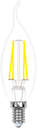 Лампа светодиодная LED-CW35-5W/WW/E14/CL/MB GLM10TR форма "свеча на ветру" прозр. Multibright свет теплый бел. 3000К 100-50-10 упак. картон Uniel UL-00002368