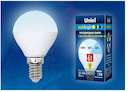 Лампа светодиодная LED-G45-6W/NW/E14/FR/MB PLM11WH форма "шар" мат. Multibright бел. 4000К 100-50-10 упак. картон Uniel UL-00002376