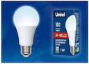 Лампа светодиодная LED-A60-10W/NW/E27/FR/24-48V грушевидная PLO55WH 24-48В форма "A" мат. бел. 4000К упак. картон Uniel UL-00002382
