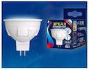 Лампа светодиодная LED 6вт 175-250В Форма JCDR матовый 500Лм GU5.3 4000К Uniel ЯРКАЯ