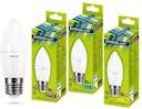 Лампа светодиодная LED-C35-9W-E27-4К Свеча 9Вт E27 4000К 172-265В Ergolux 13171