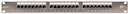 Патч-панель 19дюйм 1U 24 порта кат.5e (класс D) 100МГц RJ45/8P8C 110/KRONE T568A/B полный экран с органайзером метал. NIKOMAX NMC-RP24SD2-1U-MT