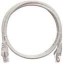 Патч-корд U/UTP 4 пары кат.5e (класс D) 100МГц 2хRJ45/8P8C BC (чистая медь) 24AWG (7х0.205мм) LSZH нг(А)-HFLTx сер. 0.3м NIKOMAX NMC-PC4UD55B-003-C-GY