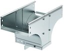 Ответвитель TDSR Т-обр. вертикальный переходник 100/80 в комплекте с крепежными элементами и соединительными пластинами, необходимым