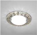 Светильник Emilia LED 53 2 71 полимер со светодиод. подсветкой GX53 черн. ИТАЛМАК IT8694