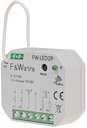 Система модульная FW-LED2P (диммер-реле двухканал.; для LED ламп и LED лент; soft start; локал. и удален. управление; до 8 радио передатчиков; установка в монтаж. коробку d60мм) F&F EA14.002.004