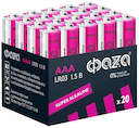 Элемент питания алкалиновый LR03 Super Alkaline Pack-20 (уп.20шт) ФАZА 4895205004962