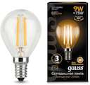 Лампа LED Filament Globe E14 9W 2700K 1/10/50