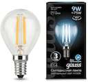 Лампа LED Filament Globe E14 9W 4100K 1/10/50