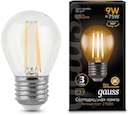 Лампа LED Filament Globe E27 9W 2700K 1/10/50