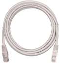 Шнур коммутационный U/UTP 4 пары кат.5е класс D 100МГц 2хRJ45/8P8C T568B заливной мж BC чистая медь LSZH нг(В)-HF сер. 0.5м (уп.10шт) NETLAN EC-PC4UD55B-BC-LSZH-005-GY-10