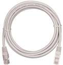 Шнур коммутационный U/UTP 4 пары кат.5е класс D 100МГц 2хRJ45/8P8C T568B заливной мж BC чистая медь LSZH нг(В)-HF сер. 1м (уп.10шт) NETLAN EC-PC4UD55B-BC-LSZH-010-GY-10