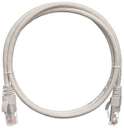 Патч-корд U/UTP 5е RJ45/8P8C 4 пары PVC с защитной защелкой мж 1м сер. NIKOMAX NMC-PC4UD55B-010-GY
