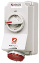 Розетка наруж. уст. Duo 32А 3P+E+N IP44 с мех. блок Mennekes 5108A