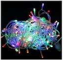 Гирлянда "Нить" 80 LED 8м уличная 3 АА батарейки 8 реж. мульти SHLights 4690601045133
