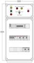 Щит управления электрообогревом HR 5х1700 D850 (с терморег.) ПСО DEVIbox DBR005