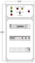 Щит управления электрообогревом HS 4х2800 D850 (с терморег.) ПСО DEVIbox DBS016
